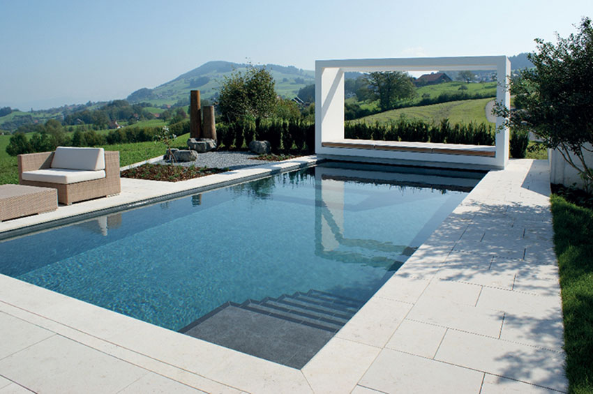 carrelage et piscine