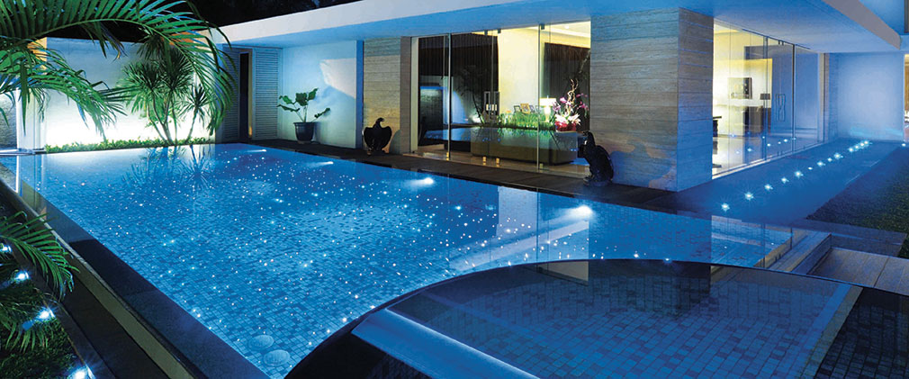 Une piscine, espace de plaisir et de détente