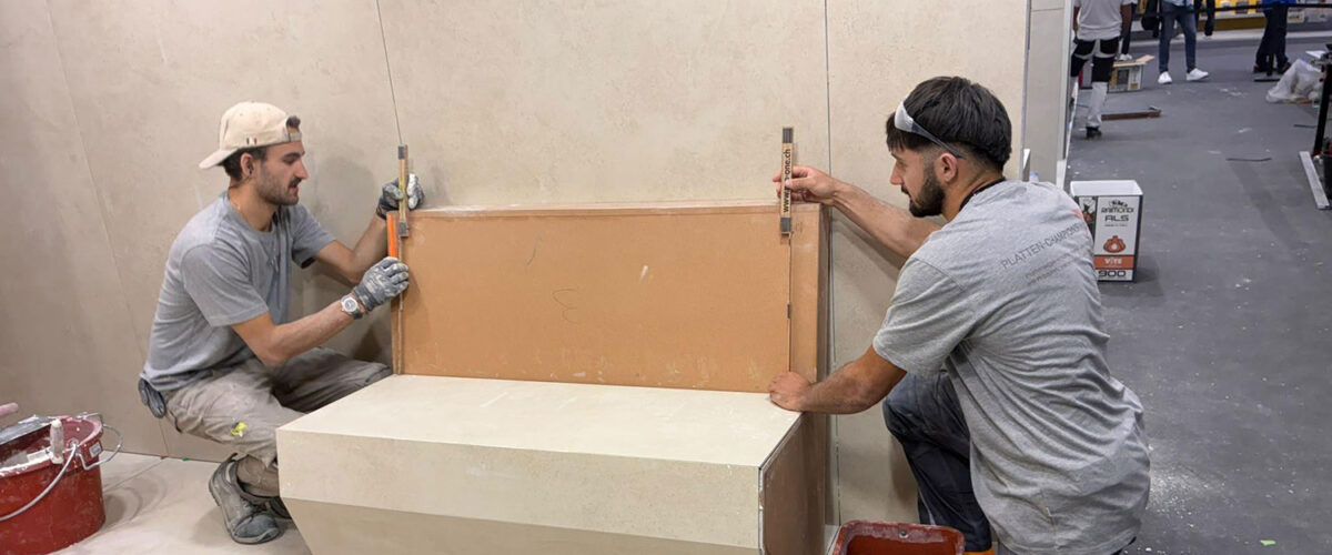 Cersaie 2026 : Johan Rosat et Amarin Prediger font rayonner le savoir-faire suisse à Bologne