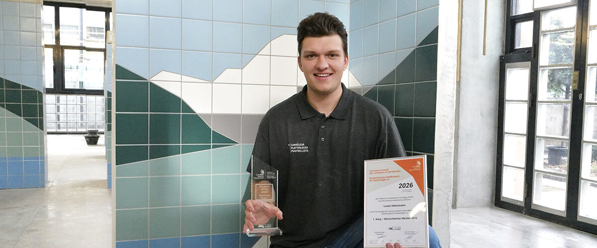 Concours romand des carreleurs 2026 : Lucas Heinzmann sacré champion romand !
